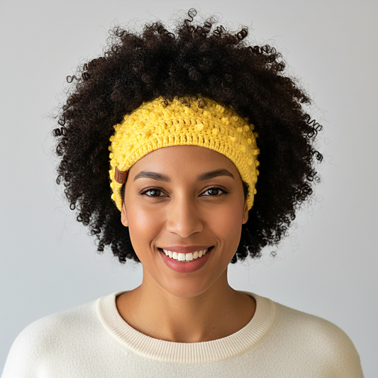 Fita para o cabelo - AMARELO