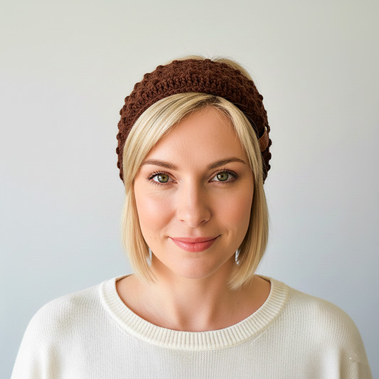 Fita para o cabelo - CASTANHO